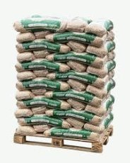 90 pellets/pallet 10KG  EN+A1 Pallet Corpellets Excellent EN+A1 10kg (90 zakken)